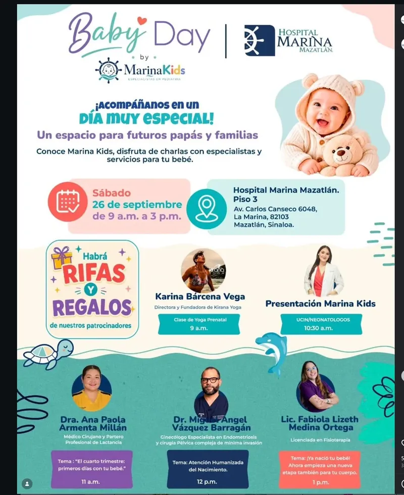 Cartel del Baby Day by Marina Kids