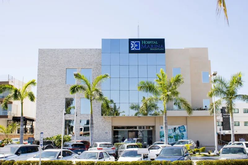 Fachada de Hospital Marina Mazatlán